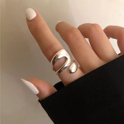 925 Sterling Silver Chunky Ring