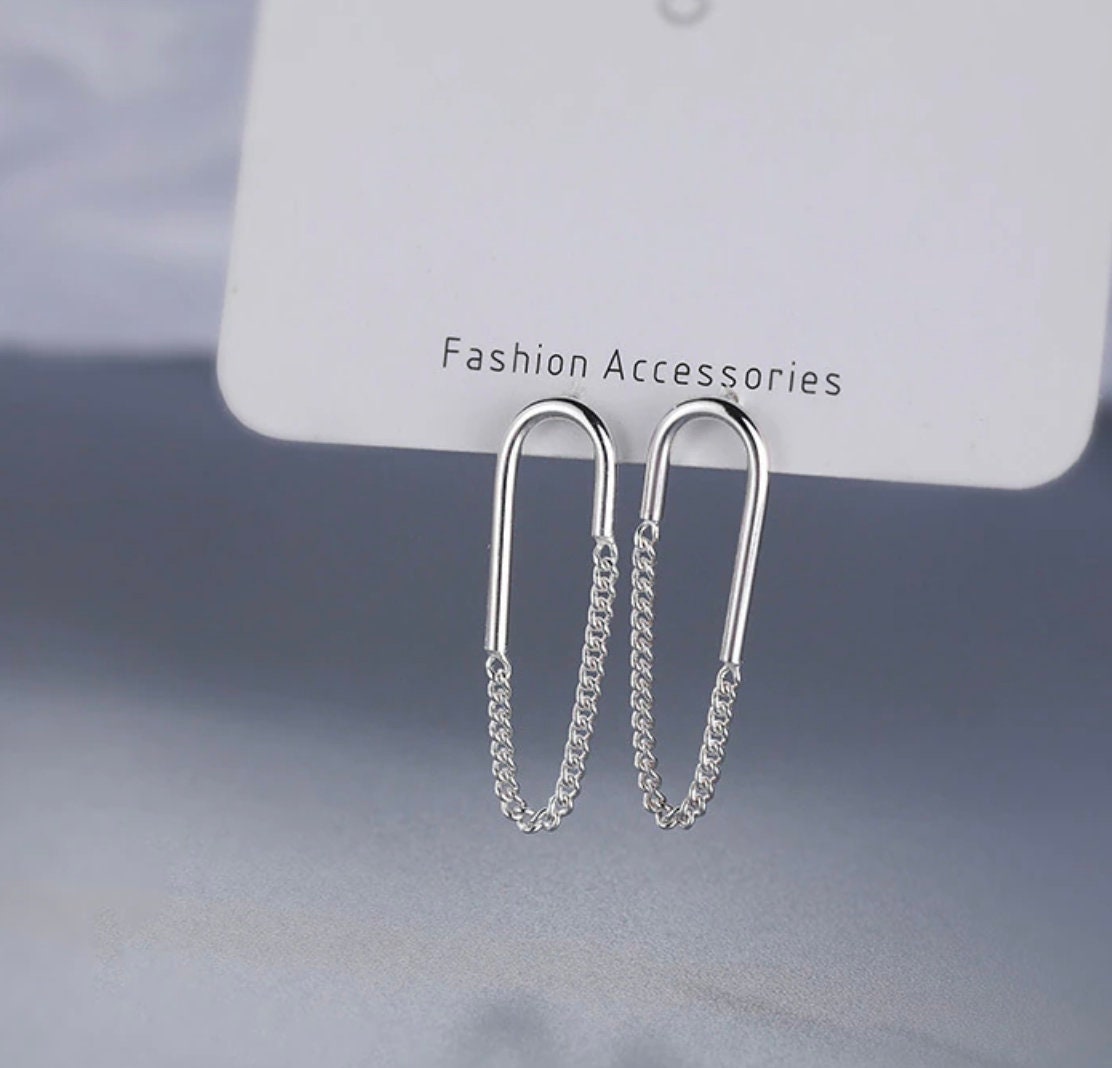 Chain Drop Earrings